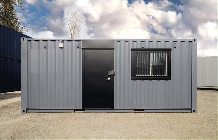 20’ Office CUBE – Vinyl Drywall Finished - Allied Container Services PTY LTD
