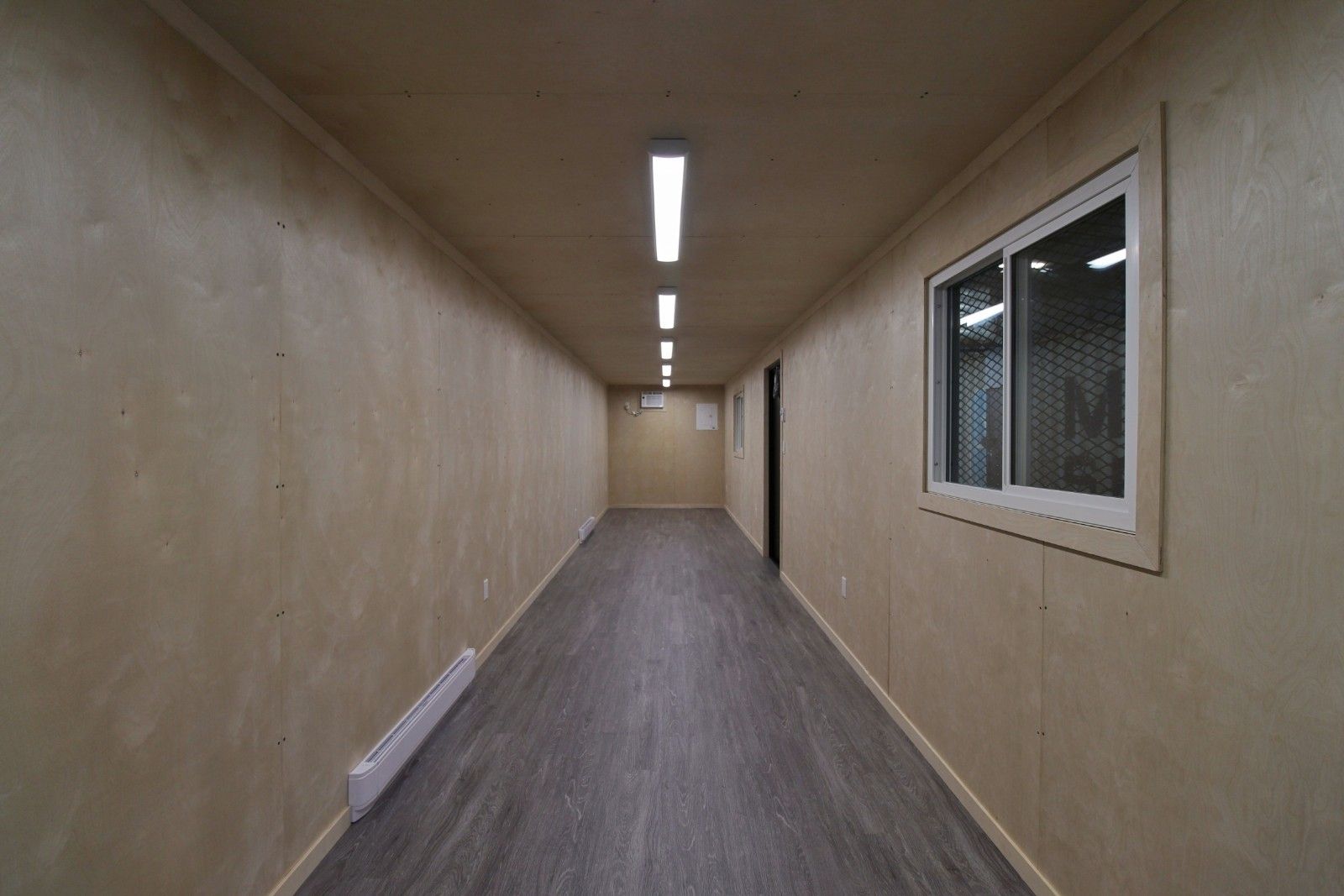40’ Office CUBE – Wood Finished - Allied Container Services PTY LTD