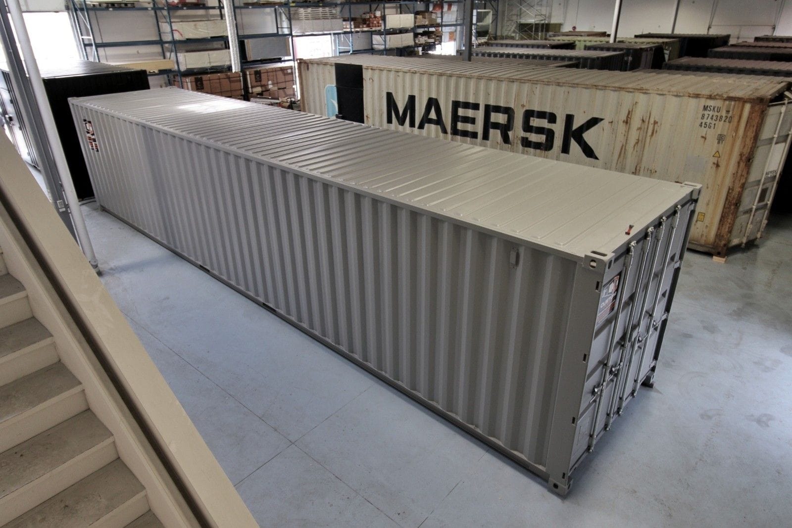 40’ Office CUBE – Wood Finished - Allied Container Services PTY LTD