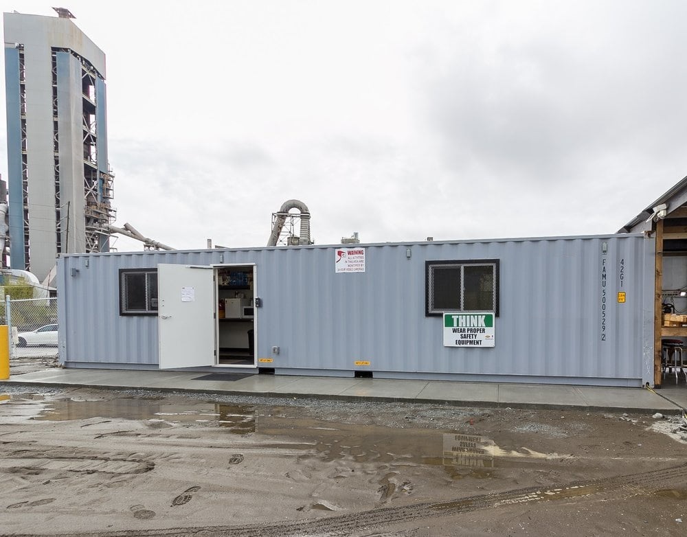 40’HC Office CUBE – Vinyl Drywall Finished - Allied Container Services PTY LTD
