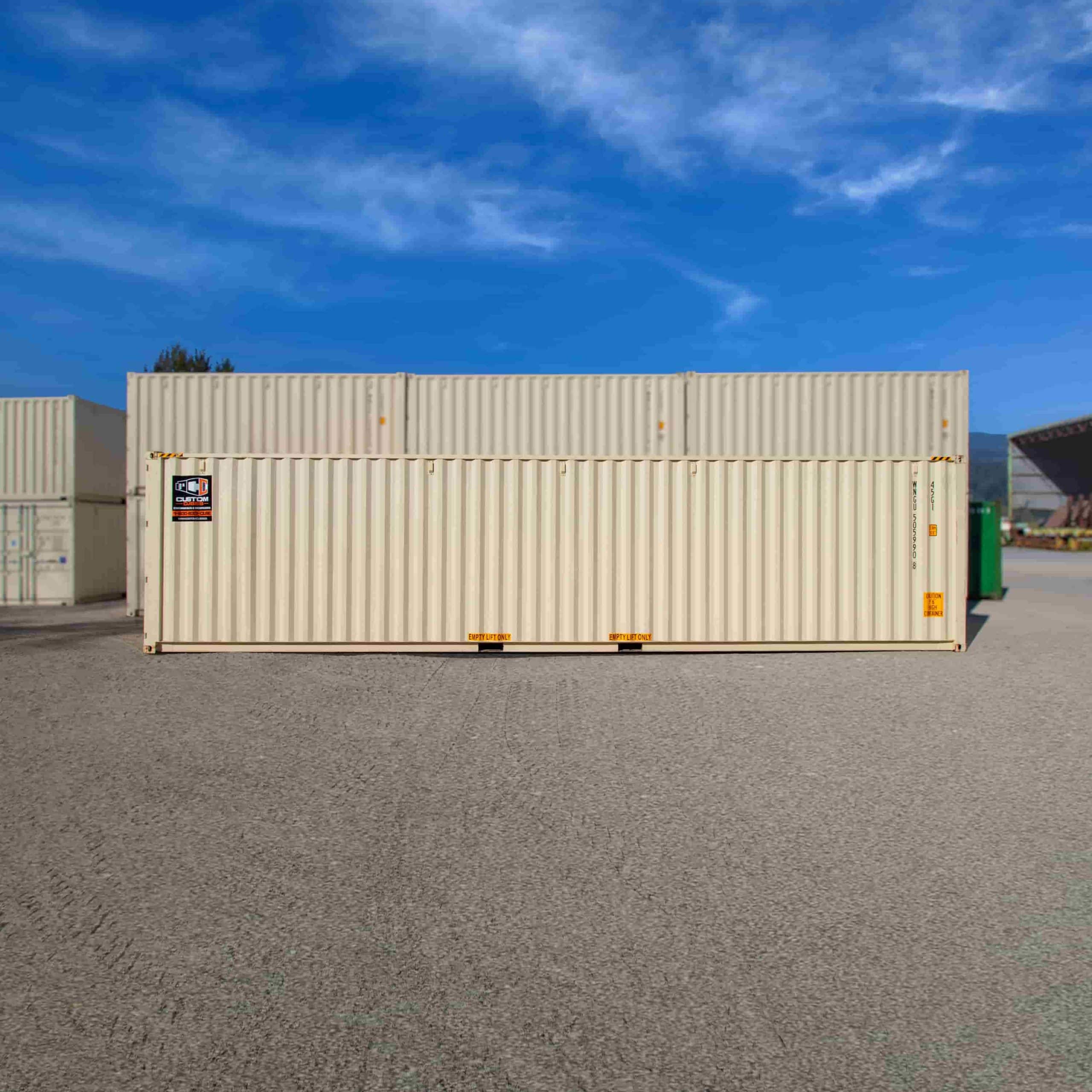 40’HC New (1-trip) Shipping Container - Allied Container Services PTY LTD