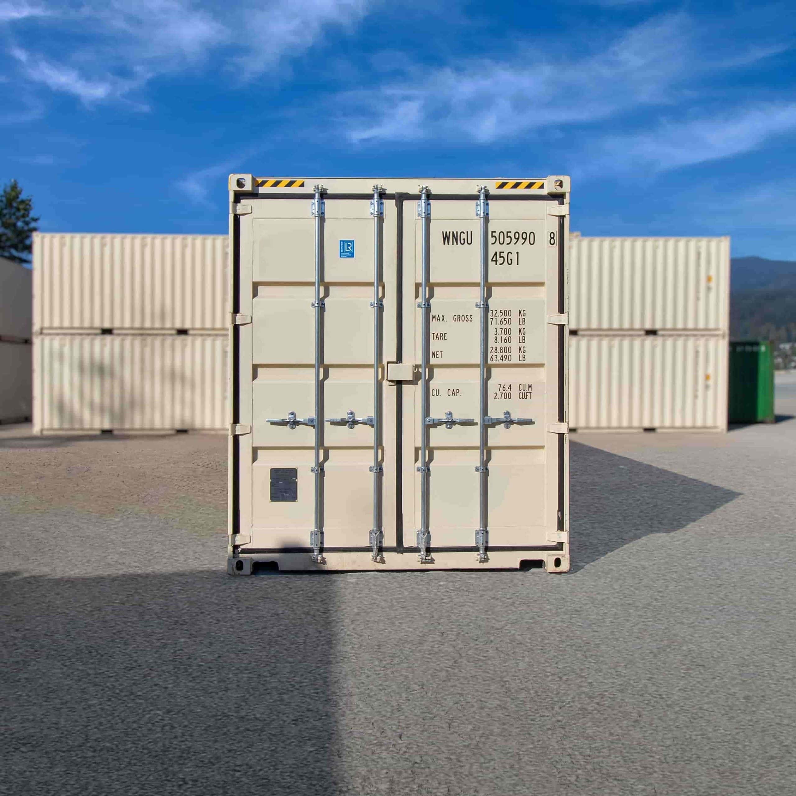 40’HC New (1-trip) Shipping Container - Allied Container Services PTY LTD