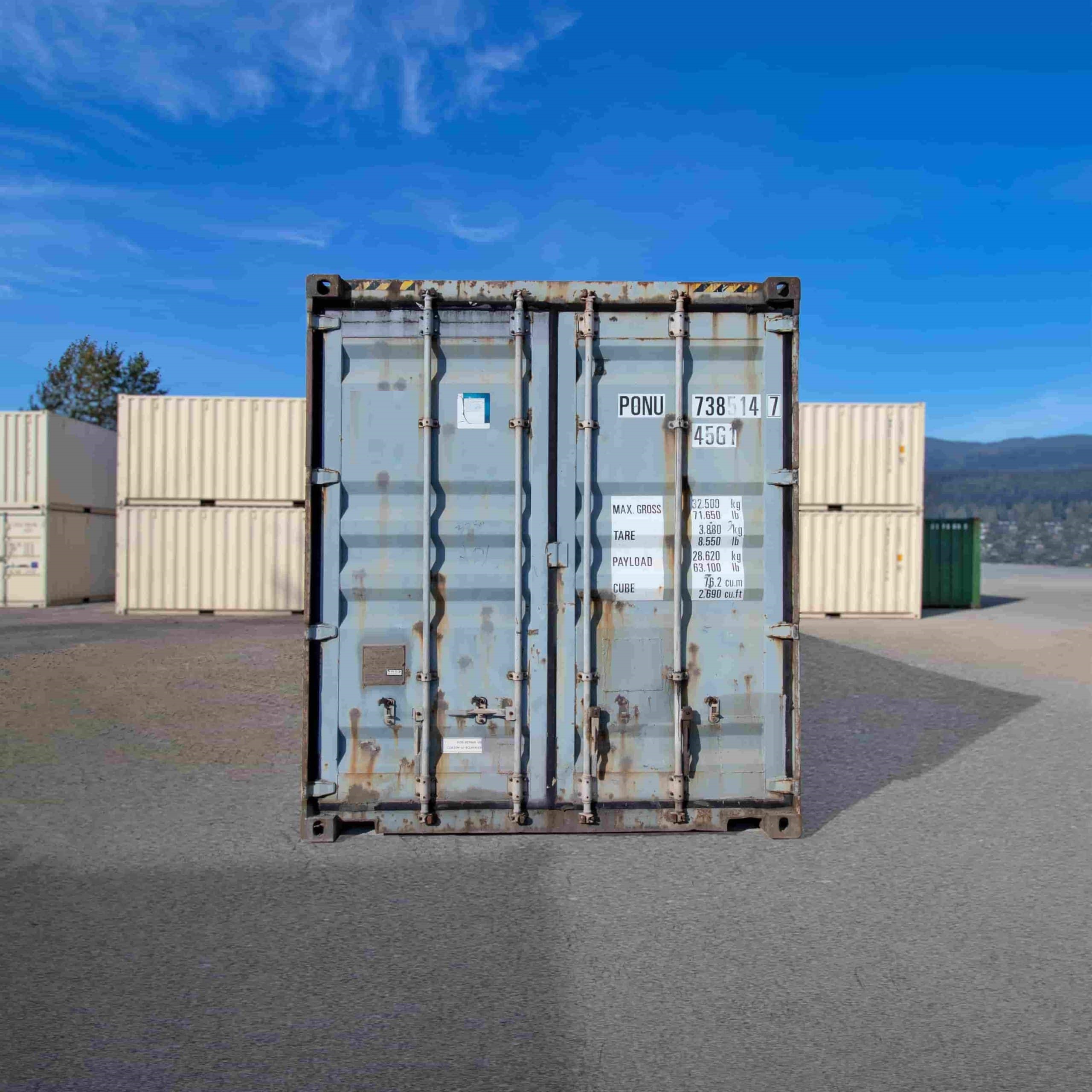 40’HC Used Shipping Container - Allied Container Services PTY LTD