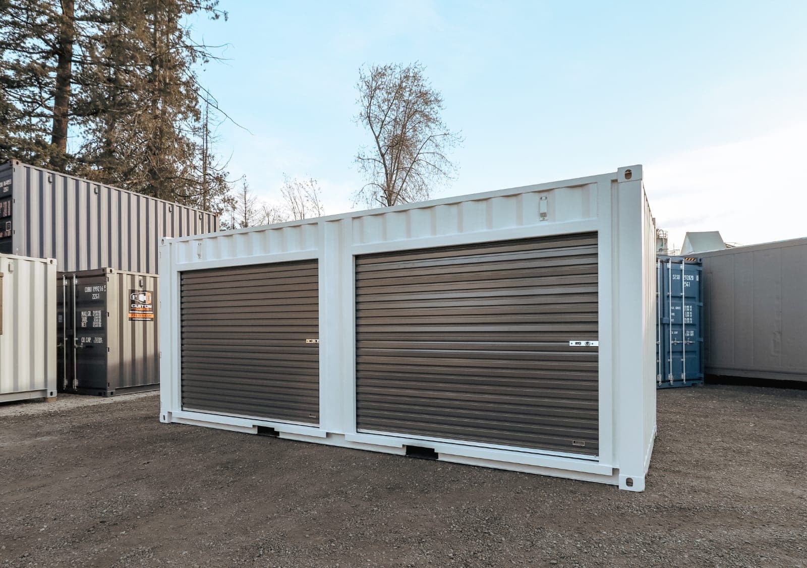 20′ Shipping Container + (2)  8′ Rollup Doors - Allied Container Services PTY LTD