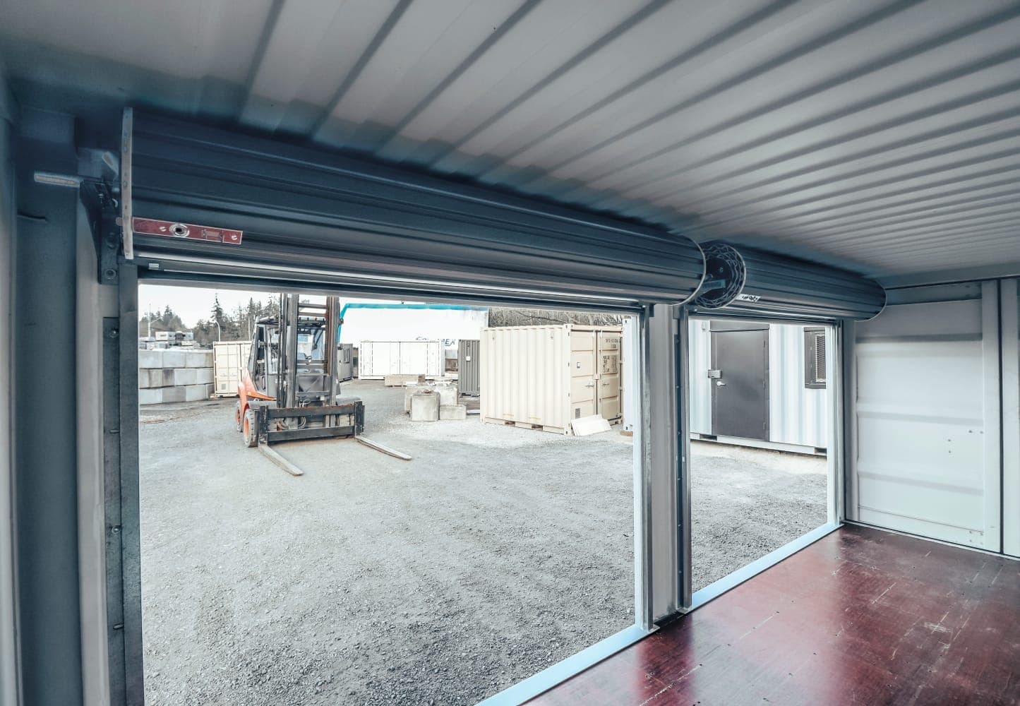 20′ Shipping Container + (2)  8′ Rollup Doors - Allied Container Services PTY LTD