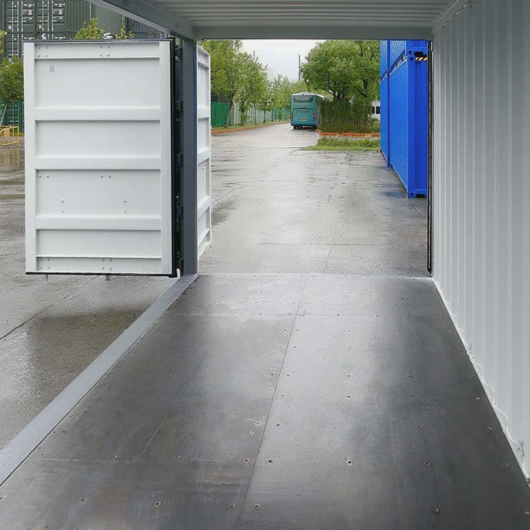 20’ New (1-trip) “Openside” Shipping Container - Allied Container Services PTY LTD