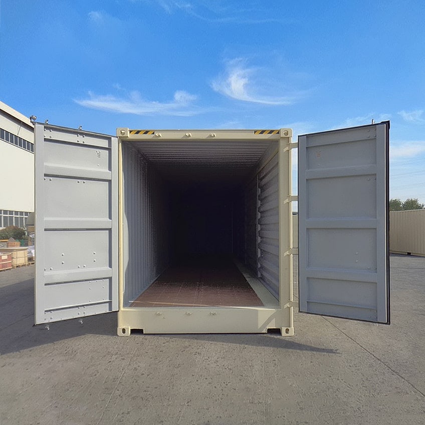 40’HC New (1-trip) “Openside” Shipping Container - Allied Container Services PTY LTD