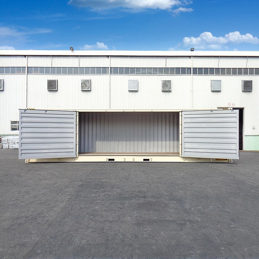 40’HC New (1-trip) “Openside” Shipping Container - Allied Container Services PTY LTD