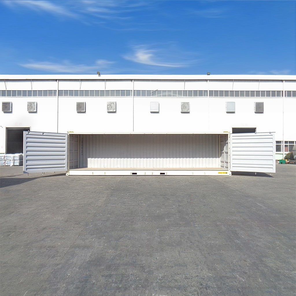 40’HC New (1-trip) “Openside” Shipping Container - Allied Container Services PTY LTD
