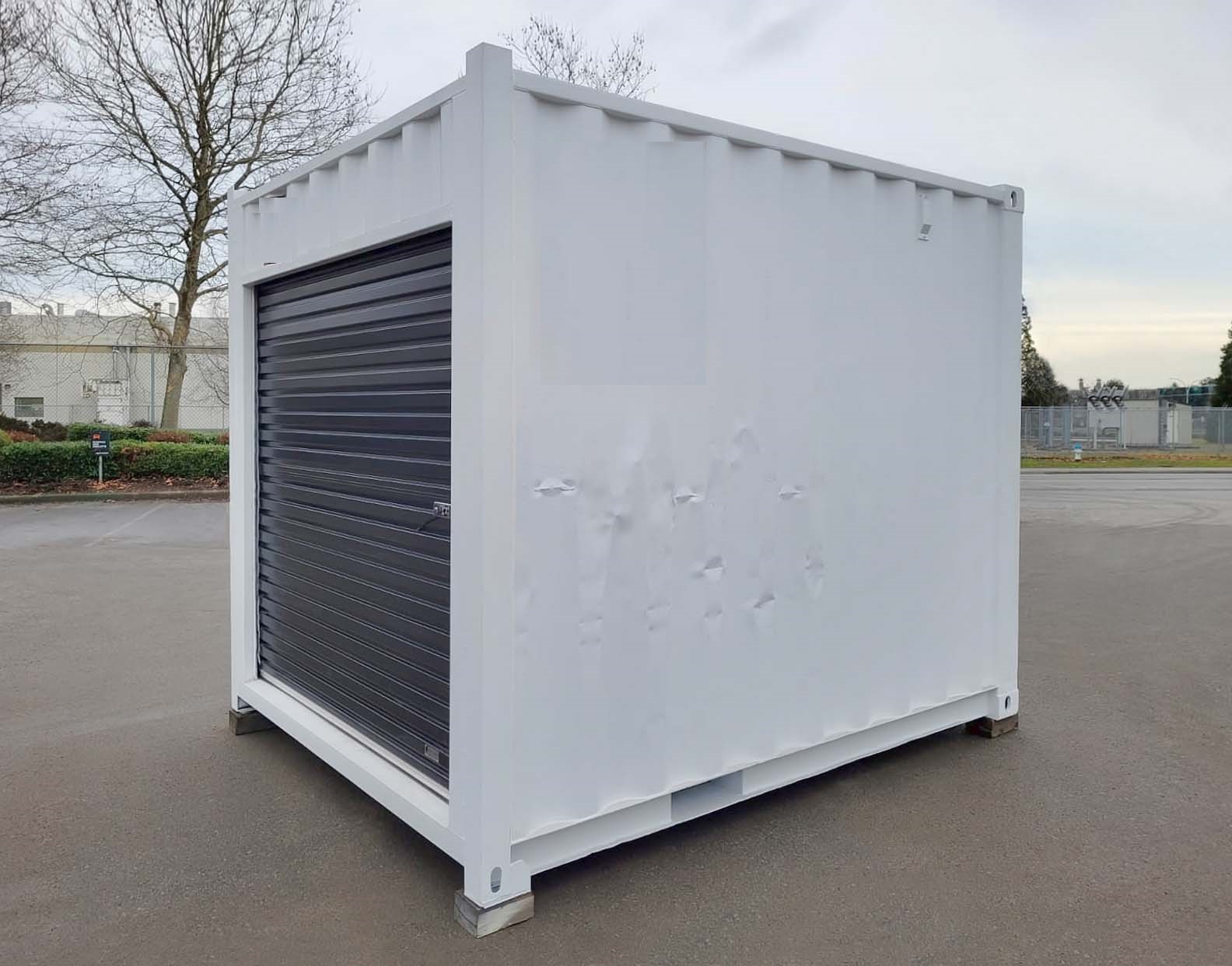 10’ “Cut Down” Used Container + Rollup - Allied Container Services PTY LTD
