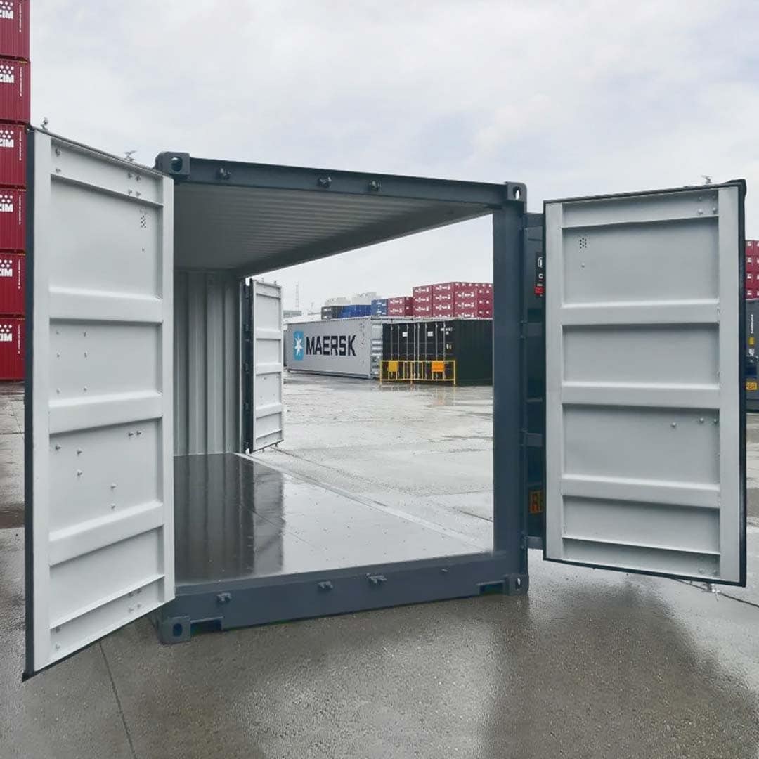 20’ New (1-trip) “Openside” Shipping Container - Allied Container Services PTY LTD