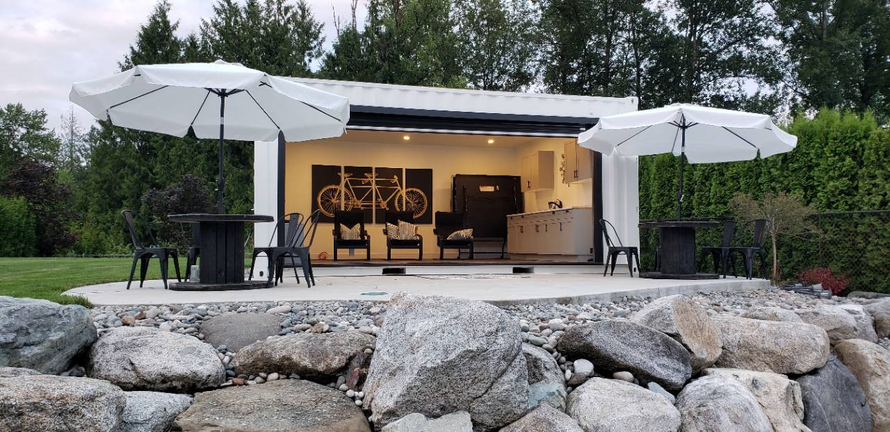 Poolside Bar Oasis in Fort Langley - Allied Container Services PTY LTD