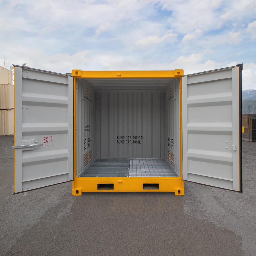 8’ Containment Cube - Allied Container Services PTY LTD