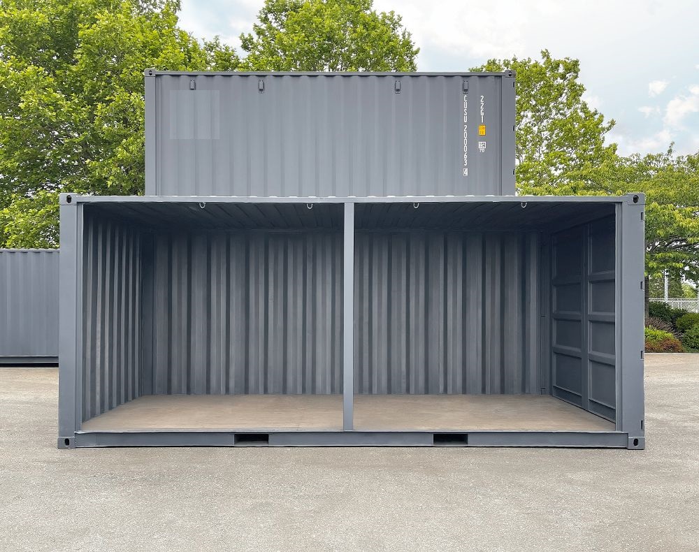 20’ Used “Open Face” Shipping Container - Allied Container Services PTY LTD