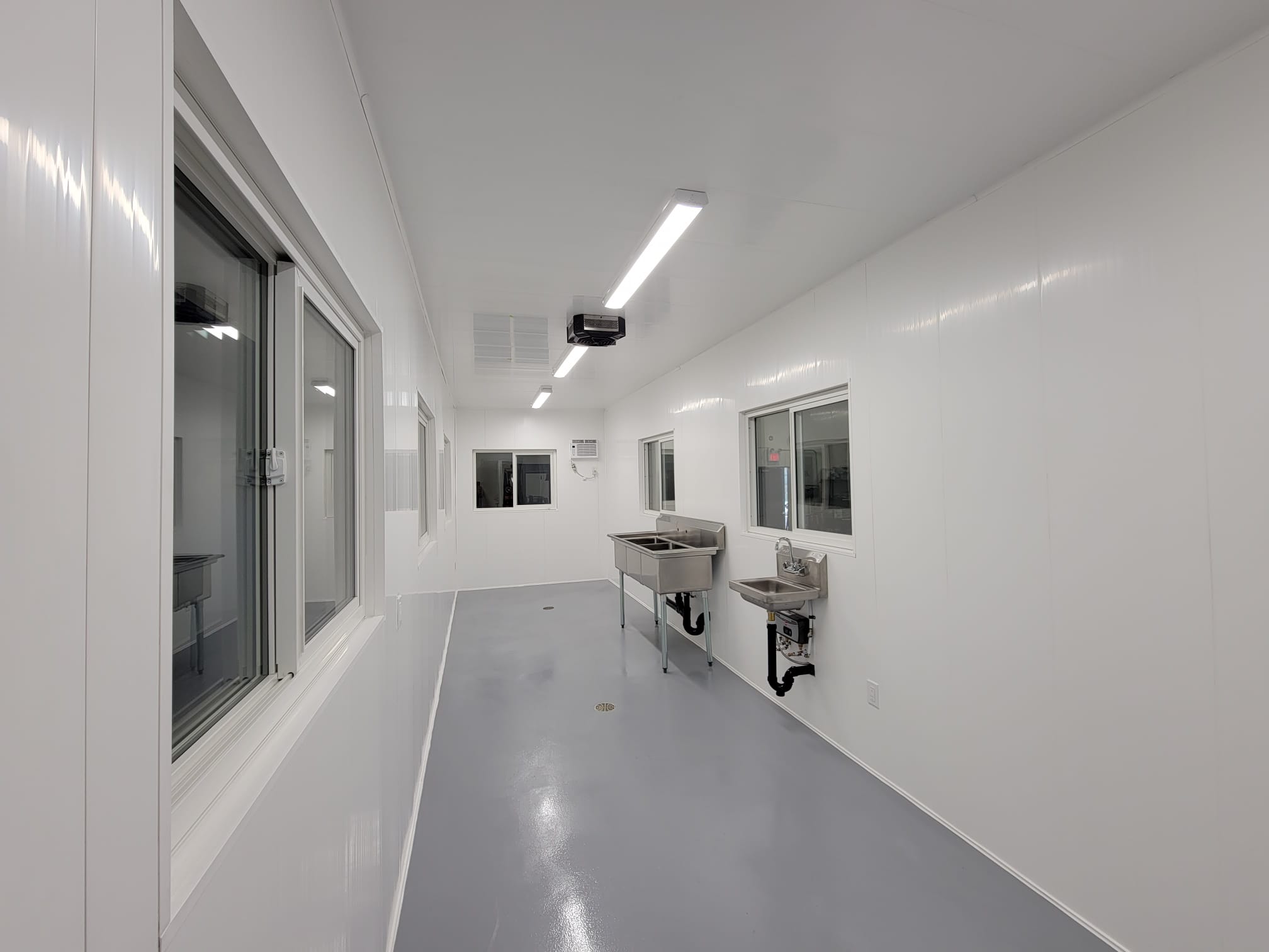 Food Processing Unit With Walk in Cooler - Allied Container Services PTY LTD