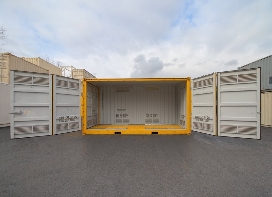 20’HC Openside Containment Cube - Allied Container Services PTY LTD