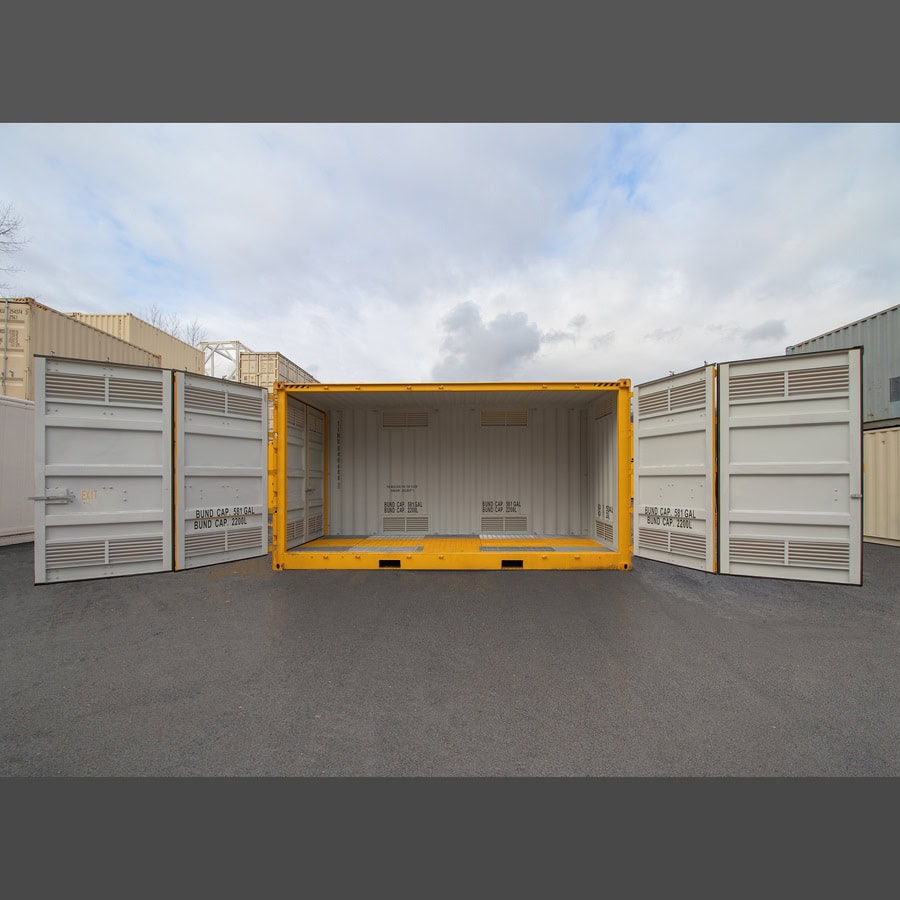 20’HC Openside Containment Cube - Allied Container Services PTY LTD