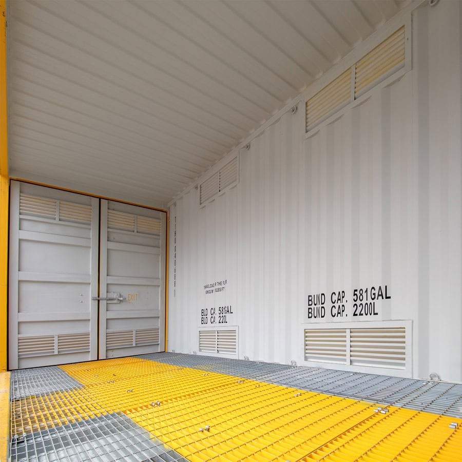 20’HC Openside Containment Cube - Allied Container Services PTY LTD