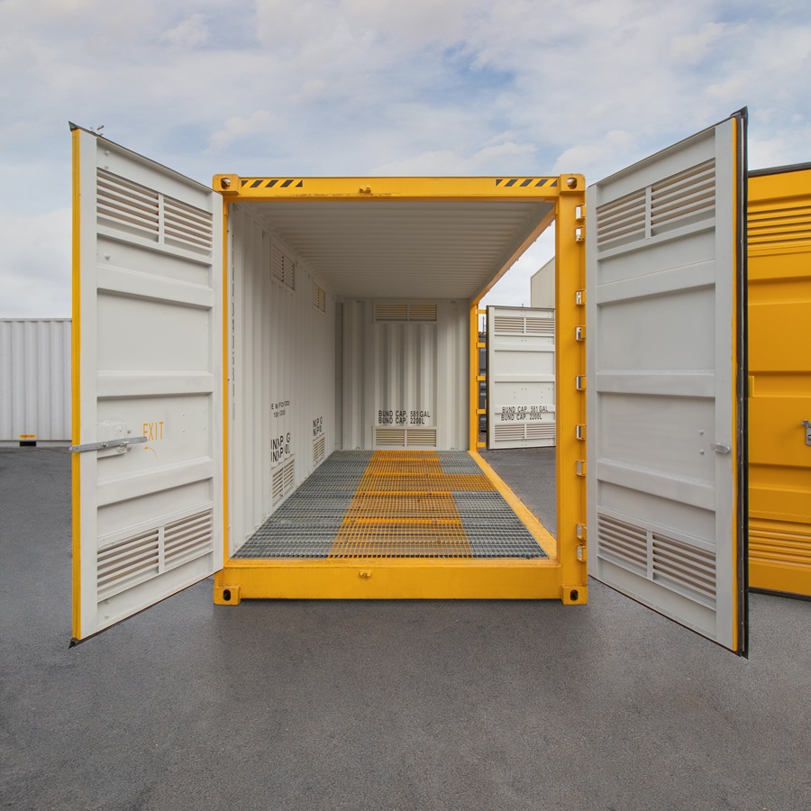20’HC Openside Containment Cube - Allied Container Services PTY LTD