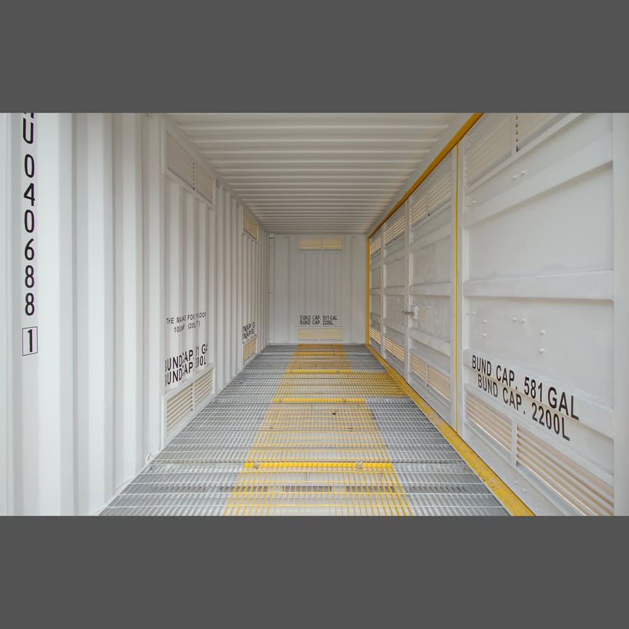 20’HC Openside Containment Cube - Allied Container Services PTY LTD