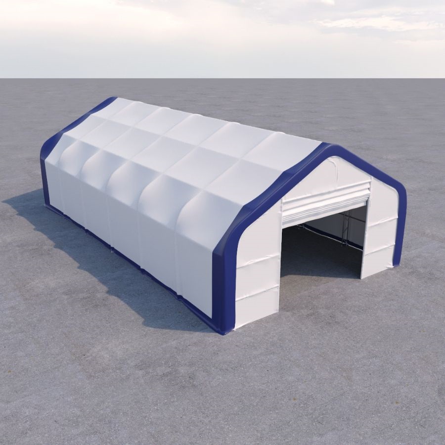 Dual Truss Storage Shelter (30′ x 60′ x 20′) - Allied Container Services PTY LTD