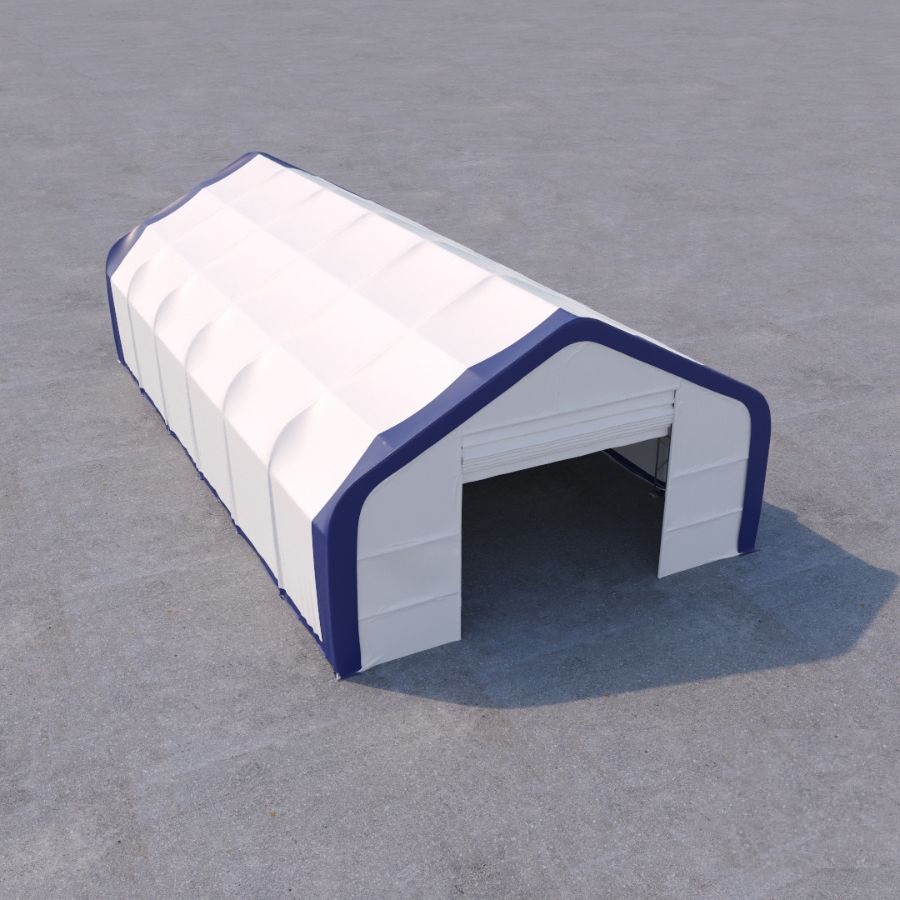 Dual Truss Storage Shelter (30′ x 60′ x 20′) - Allied Container Services PTY LTD