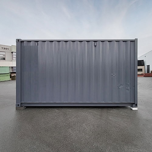 15′ “Cut Down” Used Container + Rollup - Allied Container Services PTY LTD