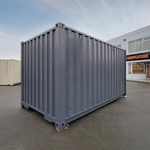 15′ “Cut Down” Used Container + Rollup - Allied Container Services PTY LTD