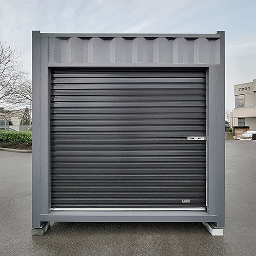 15′ “Cut Down” Used Container + Rollup - Allied Container Services PTY LTD