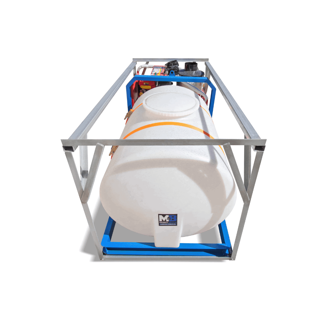 M&B | 4000 PSI Self Contained Hot Water Pressure Washer - Allied Container Services PTY LTD
