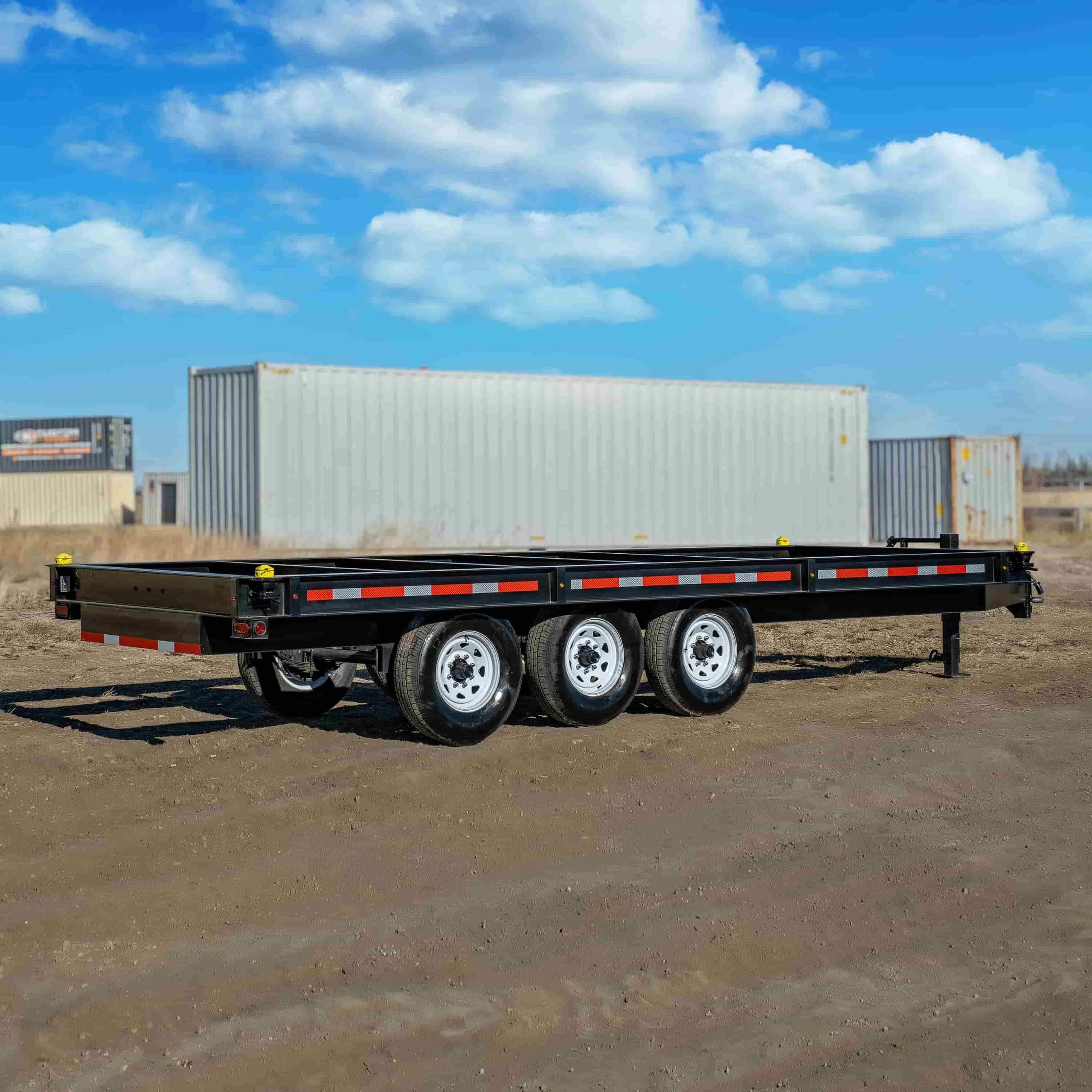 20’ Bumper Pull Container Chassis - Allied Container Services PTY LTD