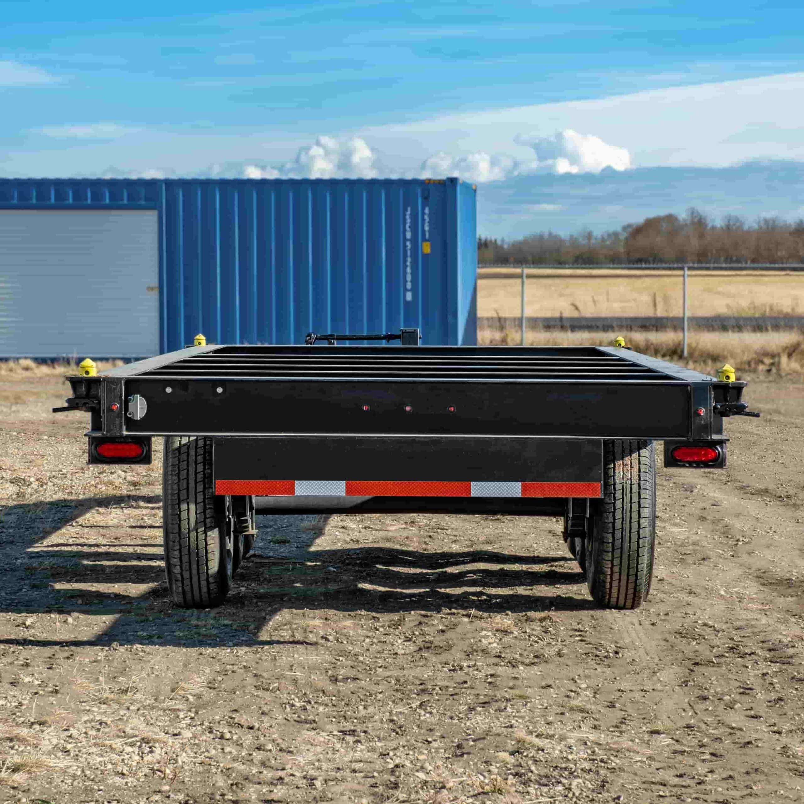 20’ Bumper Pull Container Chassis - Allied Container Services PTY LTD
