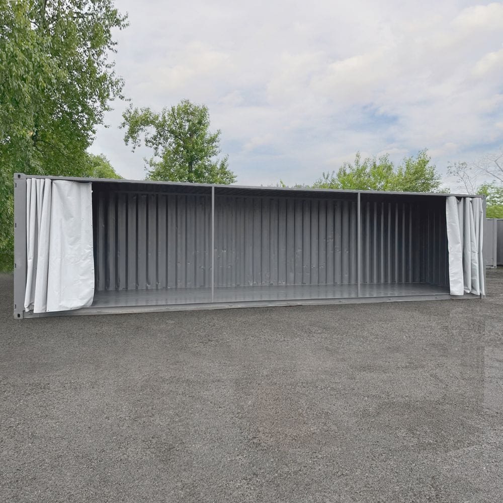 40’HC Open-Face w/Tarp System - Allied Container Services PTY LTD
