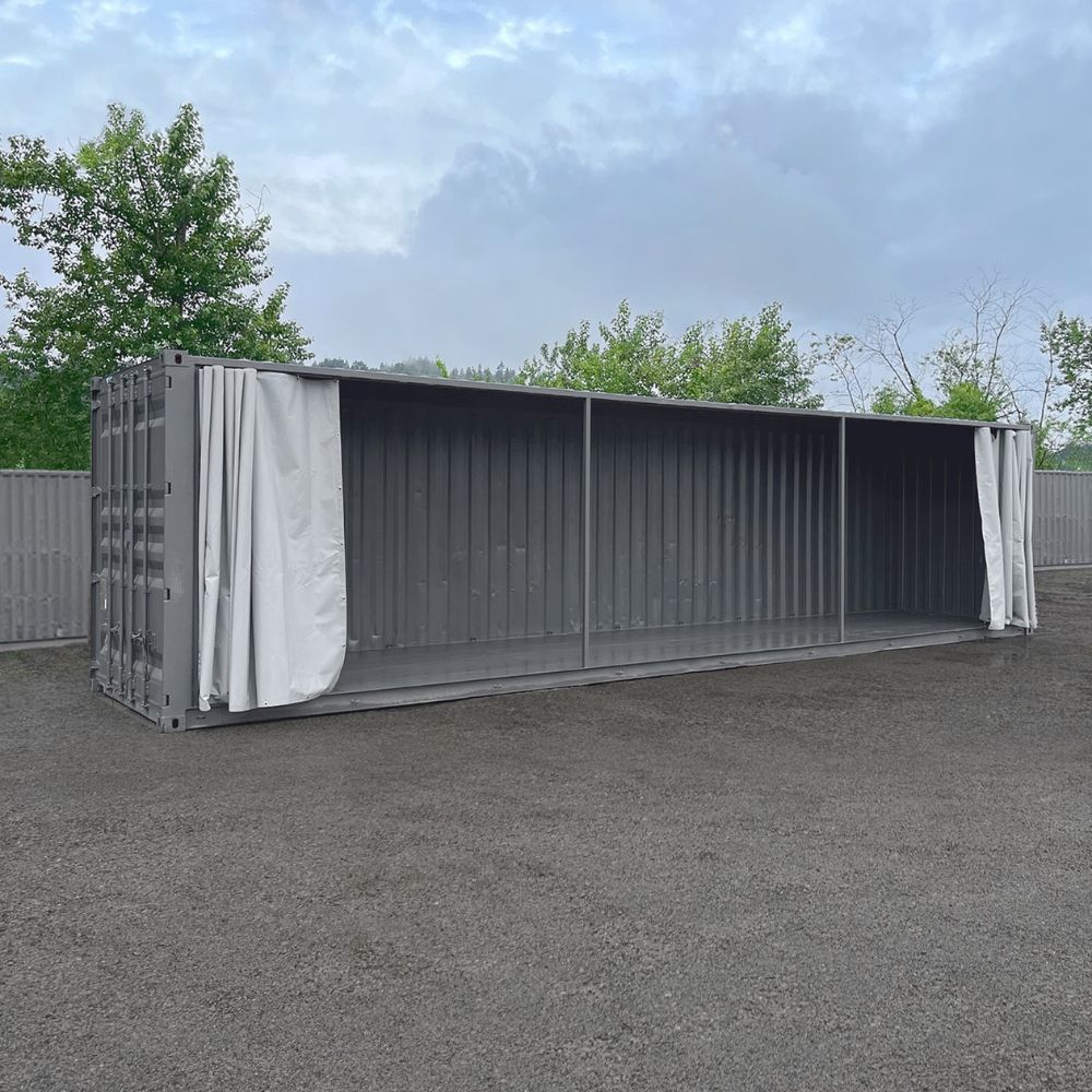 40’HC Open-Face w/Tarp System - Allied Container Services PTY LTD