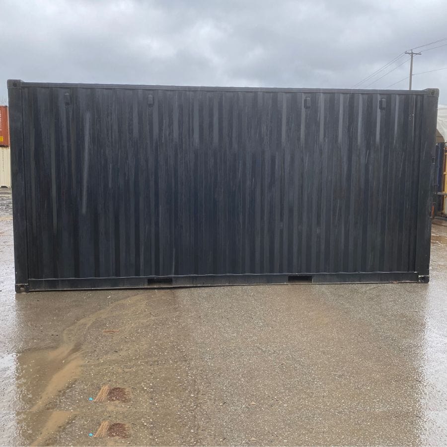 20’HC New (1-Trip) Shipping Container – Painted Black - Allied Container Services PTY LTD