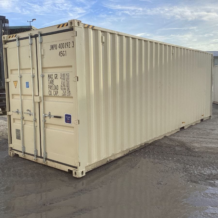 27’HC New Cut-Down Shipping Container - Allied Container Services PTY LTD