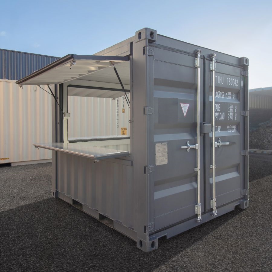 9′ “CAFÉ CUBE” - Allied Container Services PTY LTD