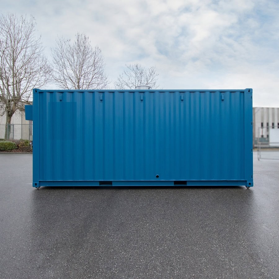 Shipyard Machinery Enclosure - Allied Container Services PTY LTD