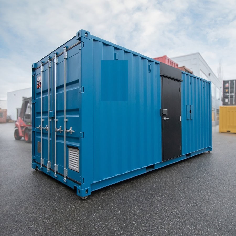 Shipyard Machinery Enclosure - Allied Container Services PTY LTD