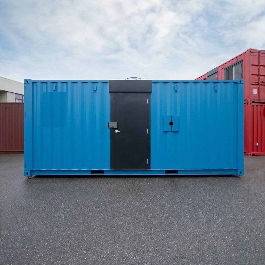 Shipyard Machinery Enclosure - Allied Container Services PTY LTD