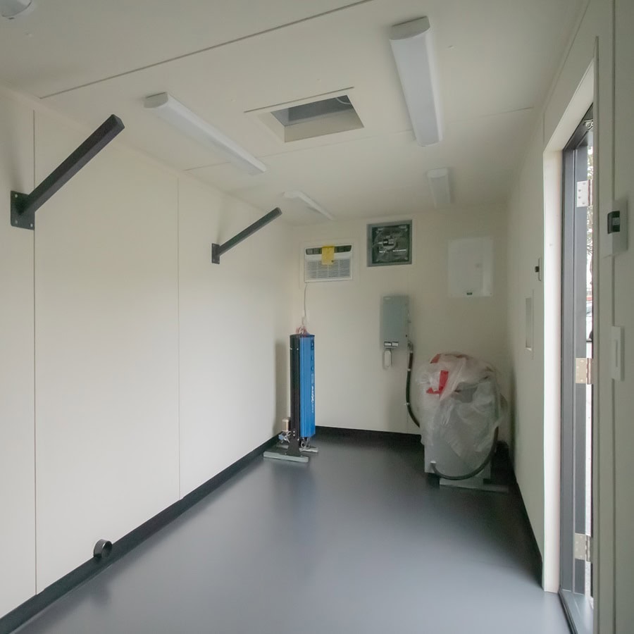 Shipyard Machinery Enclosure - Allied Container Services PTY LTD