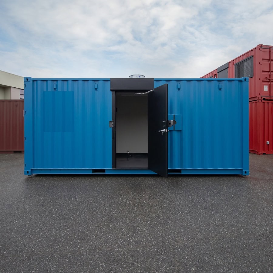 Shipyard Machinery Enclosure - Allied Container Services PTY LTD
