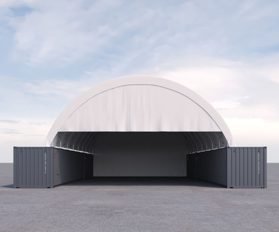 40’ x 60’ Container Shelter - Allied Container Services PTY LTD
