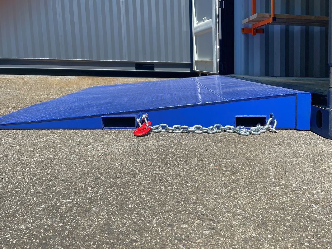 M&B | Heavy Duty Forklift Ramp - Allied Container Services PTY LTD