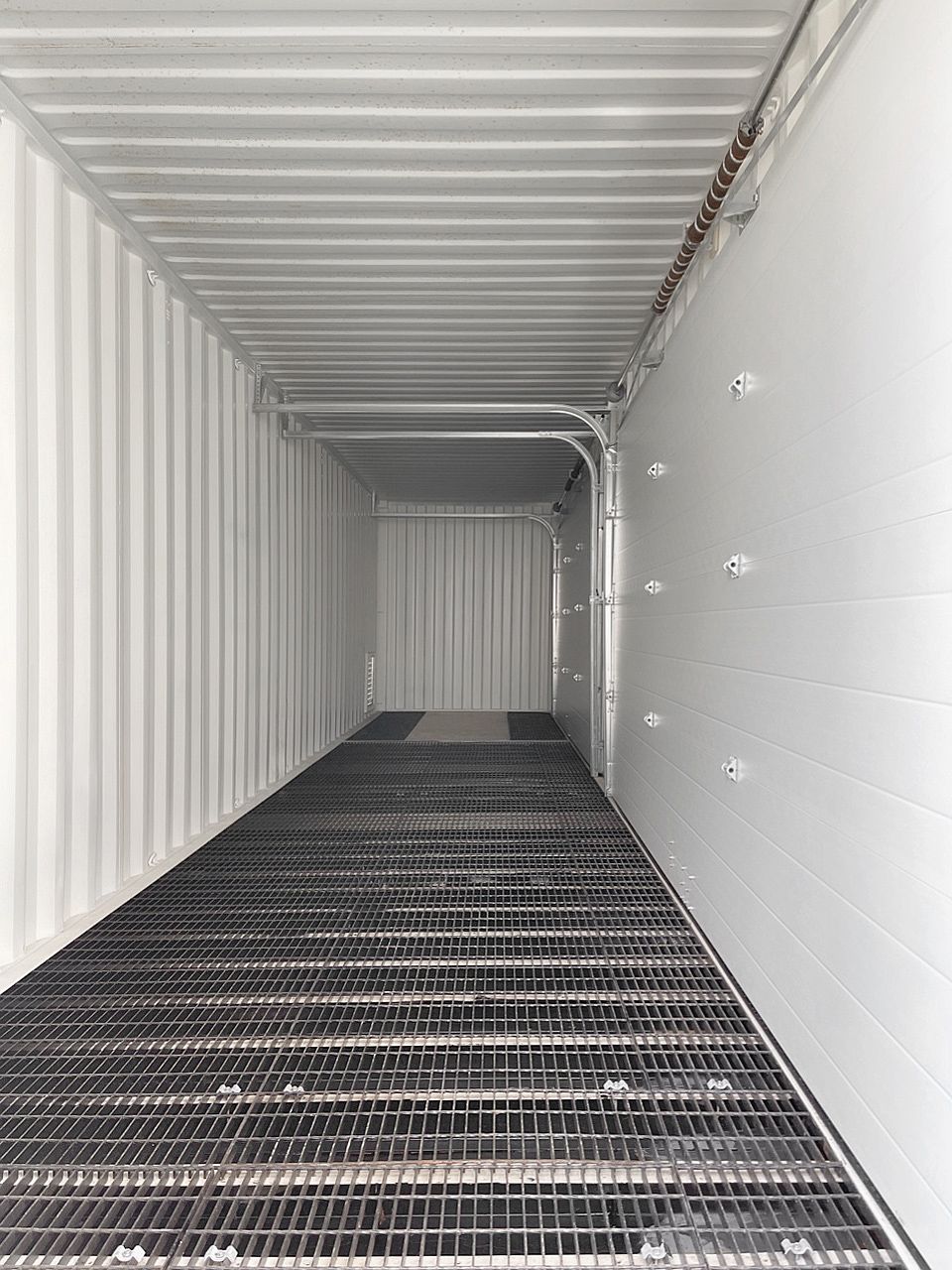 40’HC HAZCON Containment unit w/ Overhead doors - Allied Container Services PTY LTD