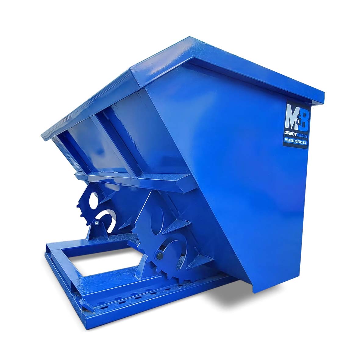M&B | 1.5CY Forklift Dumping Bin - Allied Container Services PTY LTD