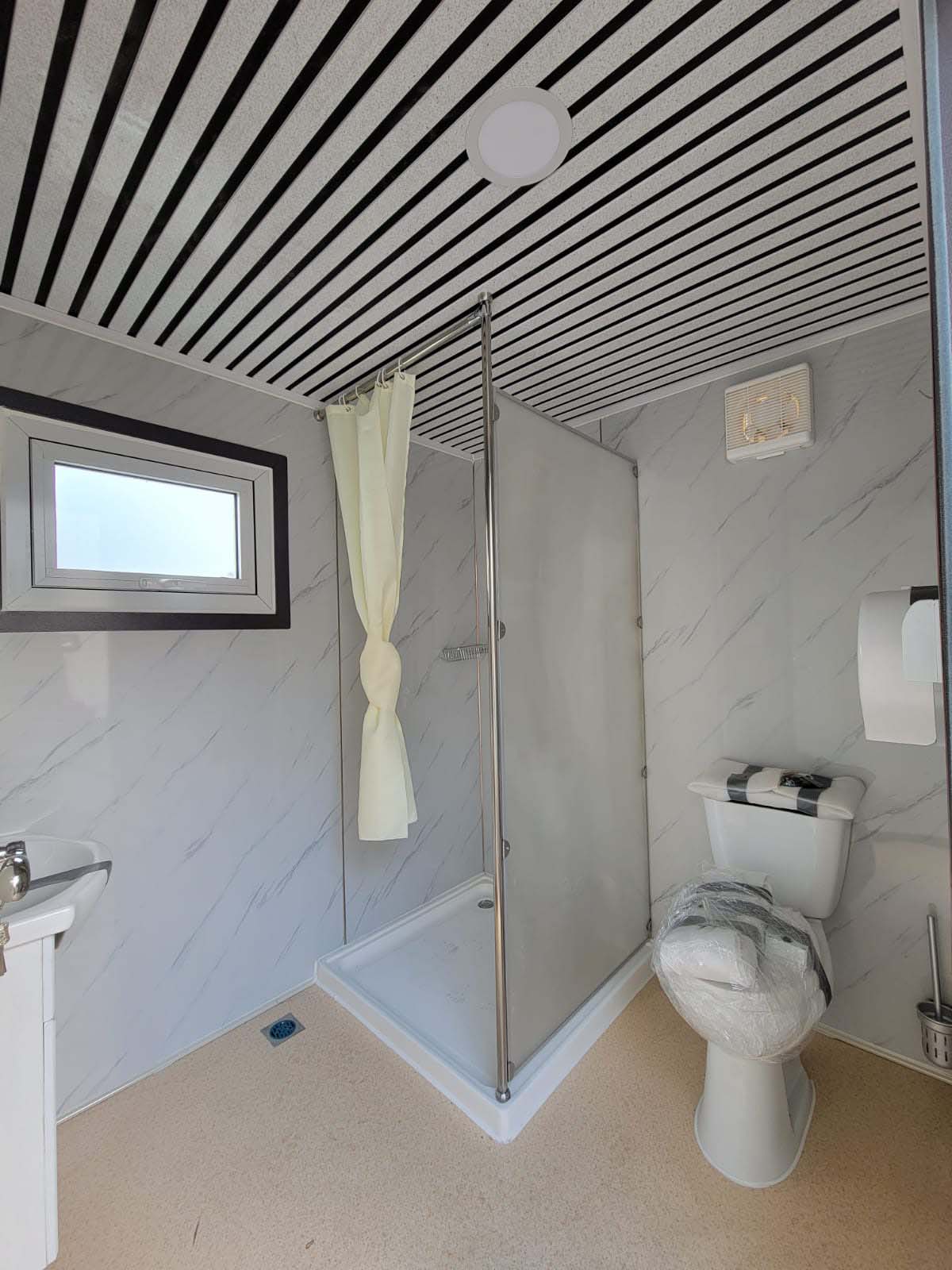 M&B | Portable Washroom + Shower - Allied Container Services PTY LTD