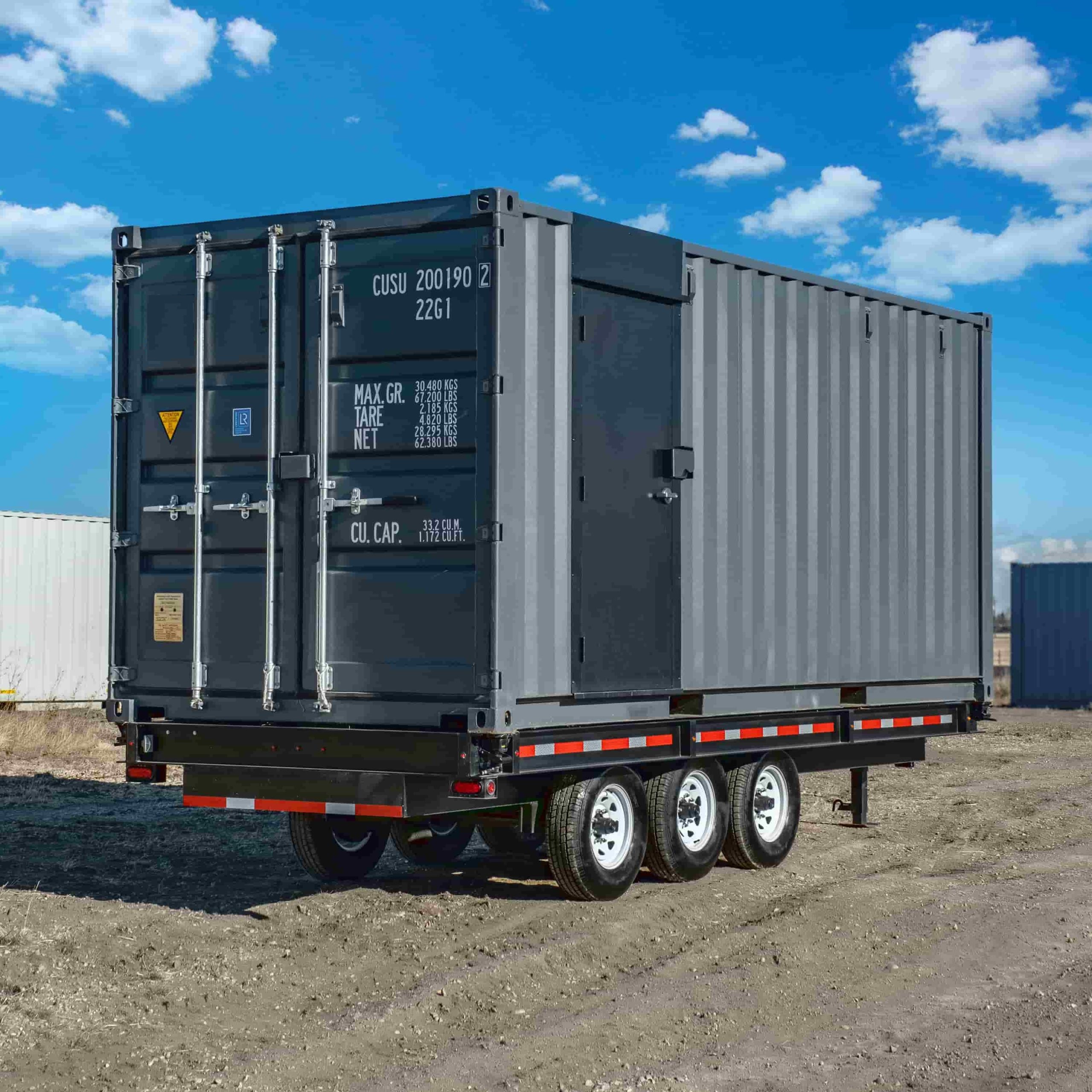 20’ Bumper Pull Container Chassis - Allied Container Services PTY LTD