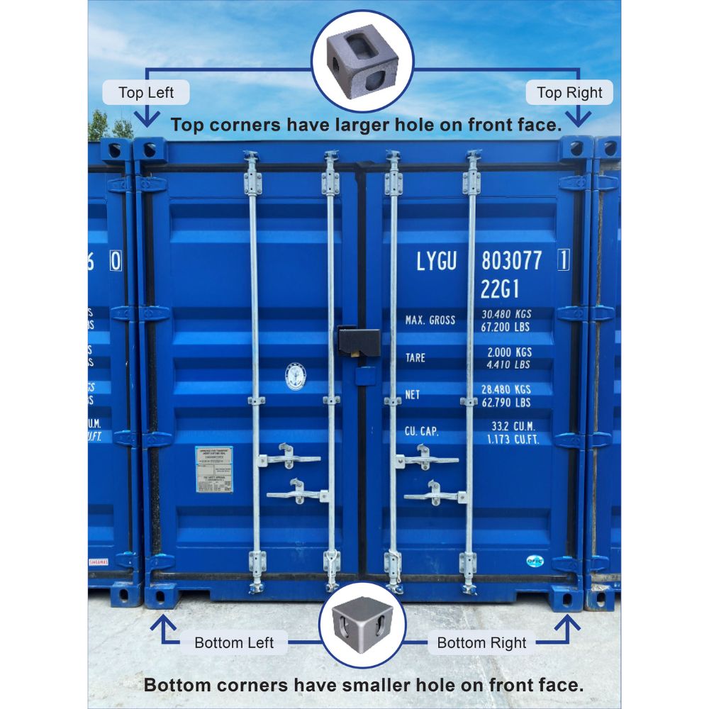 INSTA Container Corner Casting - Allied Container Services PTY LTD