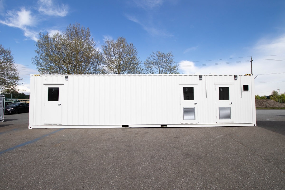 40’ Custom Mechanical Enclosure - Allied Container Services PTY LTD